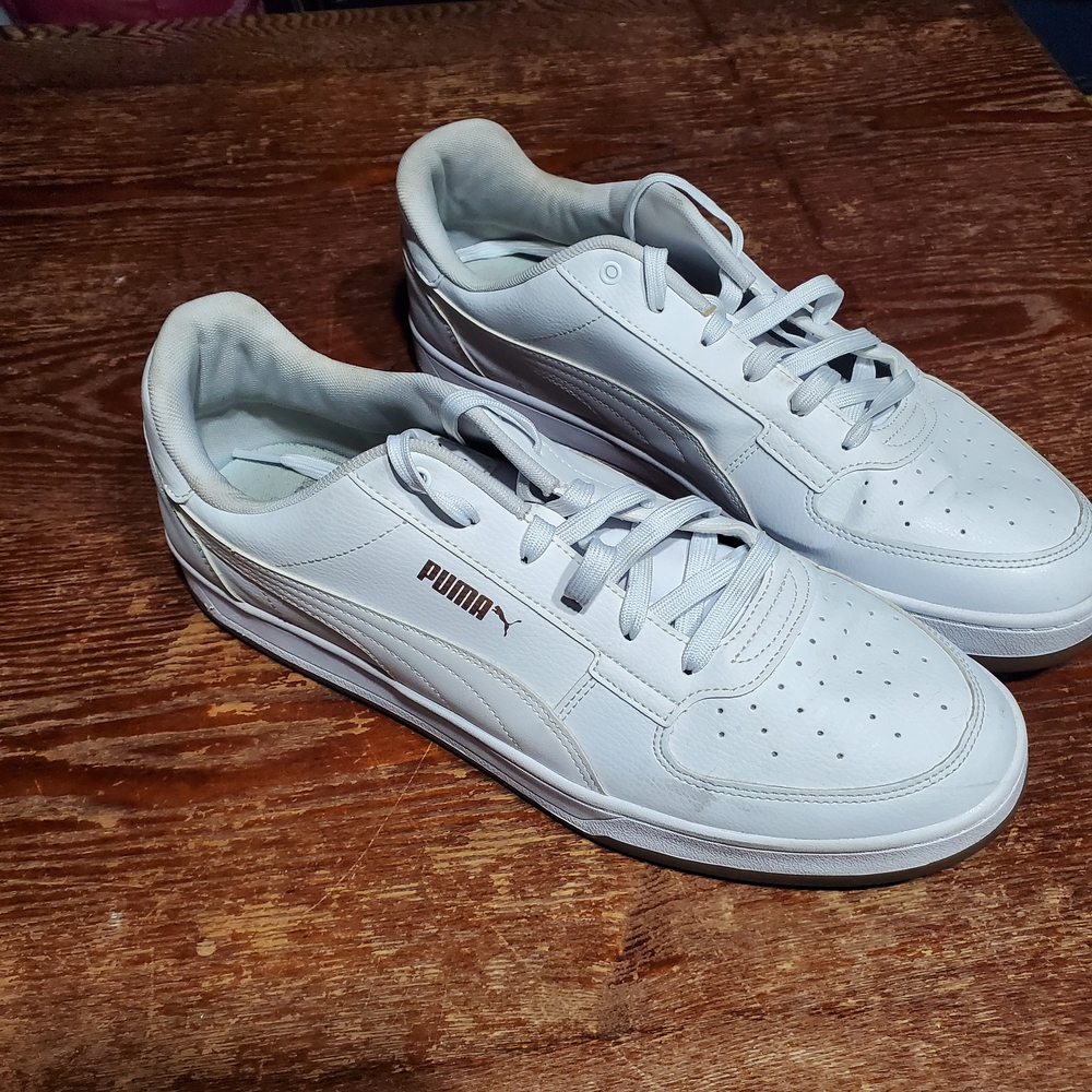 Puma Men's Classic White Sneakers